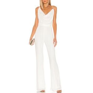 Misha 'Moira' White Metallic Pantsuit Size XS